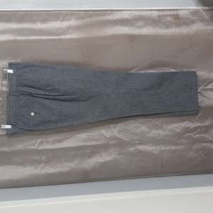 TASSO ELBA - 100% Cotton Pants in Chambray (32 Waist/30 Length)